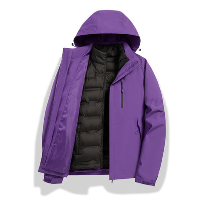 Men's Convertible Winter Jacket with Removable Quilted Lining Shop Velvia