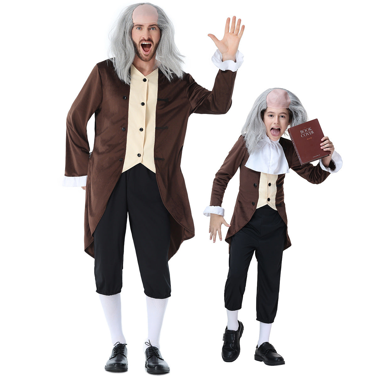 Men's historical costume with elegant tailcoat and baggy trousers Shop Velvia