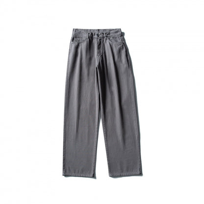 Men Straight Cut Comfort Canvas Pants with High Waist Shop Velvia