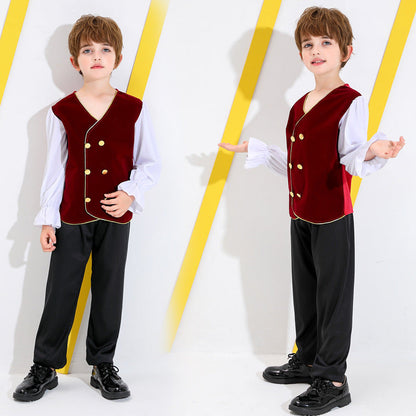 Boys' fairytale costume with detail-loving shirt and pants Shop Velvia