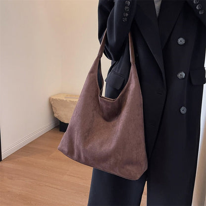 Women's Suede Shoulder Bag Shop Velvia
