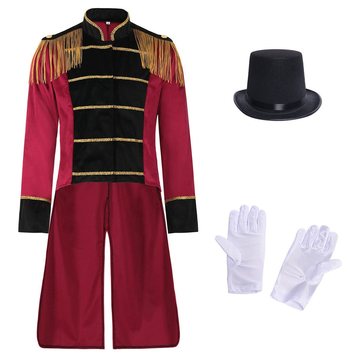 Men's military-inspired tailcoat with swallowtail, decorative button placket, and ornamented sleeves Shop Velvia