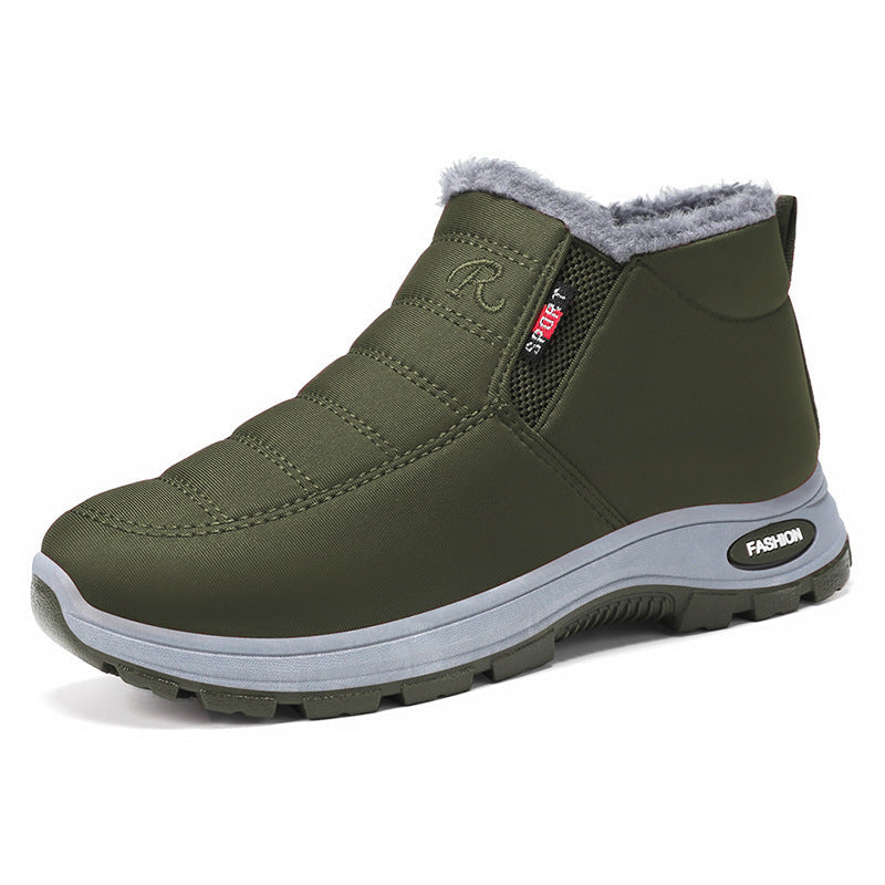 Women's Winter Slip-On Sneaker | Warm Lining & Non-Slip Sole | Plus Sizes