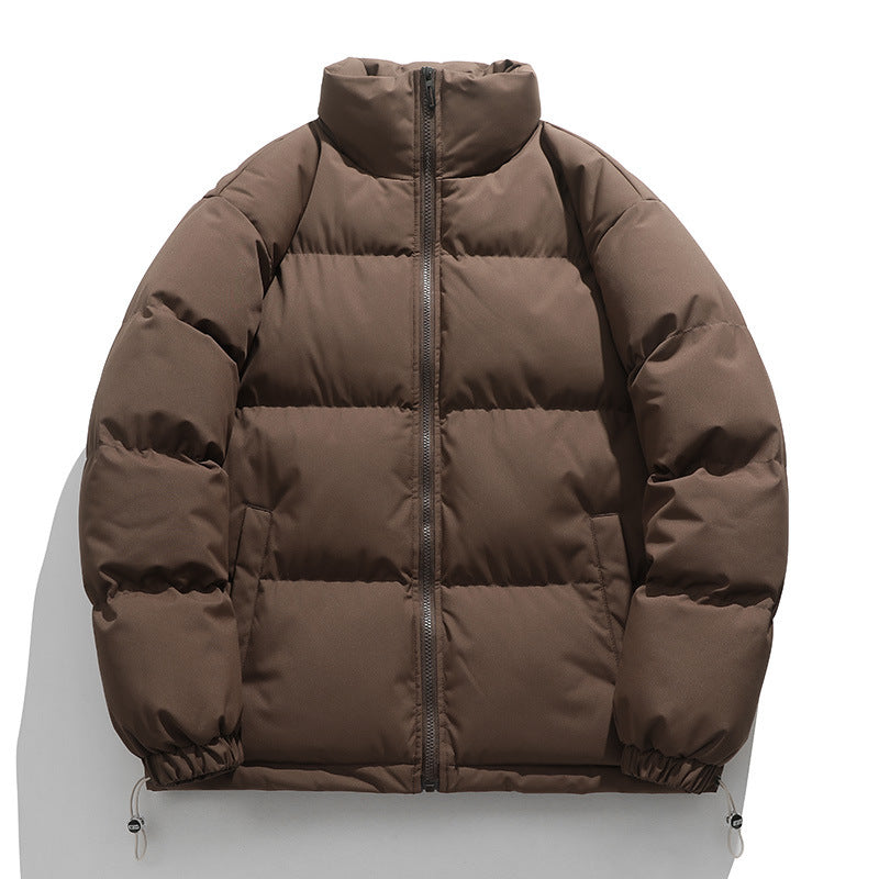 Unisex Padded Quilted Transitional Jacket with High Collar and Adjustable Hem Shop Velvia