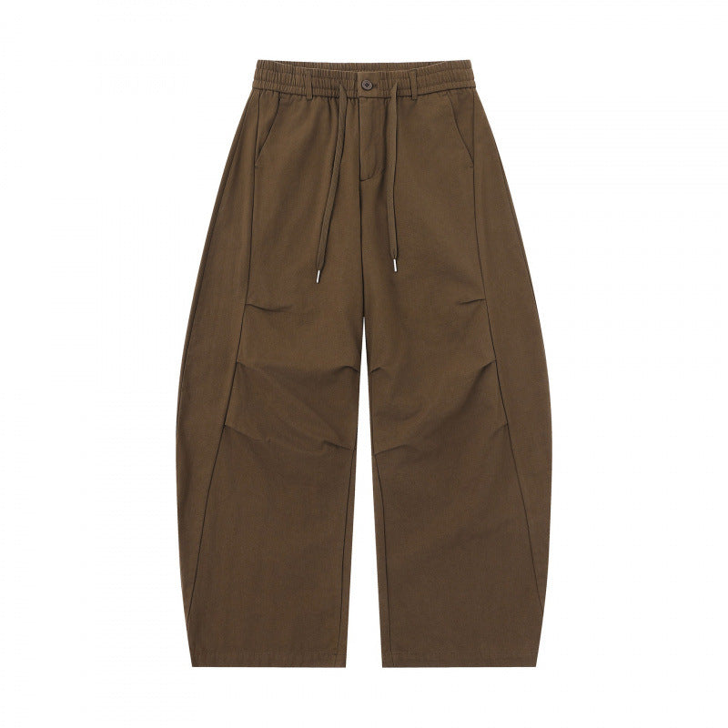 Unisex Oversize Balloon Pants with drawstring waistband and boxy silhouette Shop Velvia