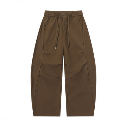 Unisex Oversize Balloon Pants with drawstring waistband and boxy silhouette Shop Velvia