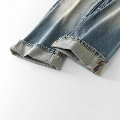 Women's Loose-Fit Straight-Leg Jeans with High Waist and Vintage Wash Shop Velvia