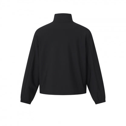 Unisex Lightweight technical short jacket with stand-up collar, concealed zipper and elastic cuffs Shop Velvia