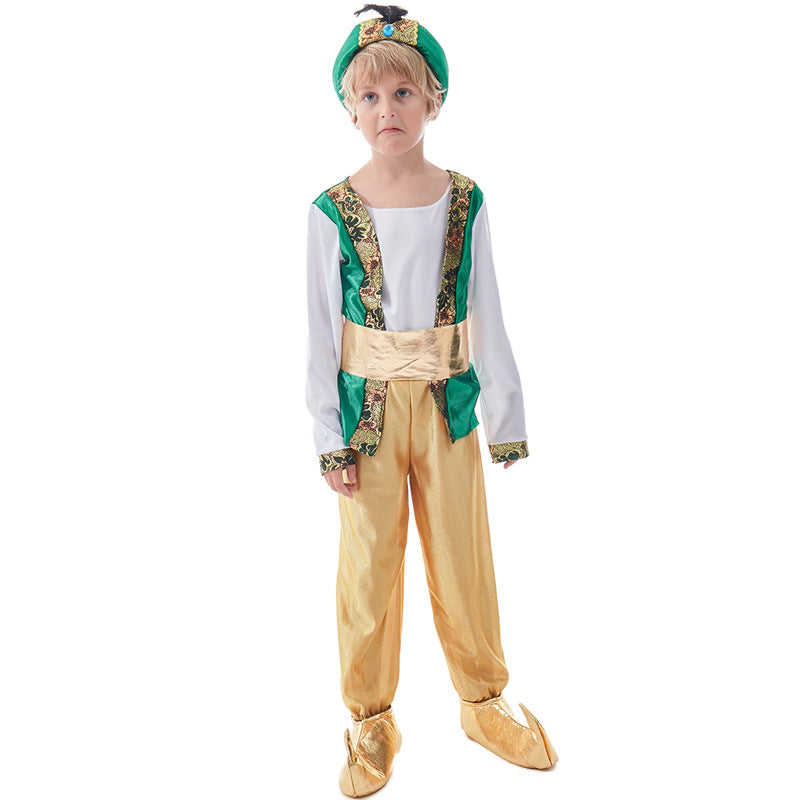 Boys Fairy Tale Costume as Wizard Shop Velvia