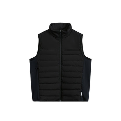 Men's lightweight padded functional vest with stand-up collar and stretch side inserts Shop Velvia