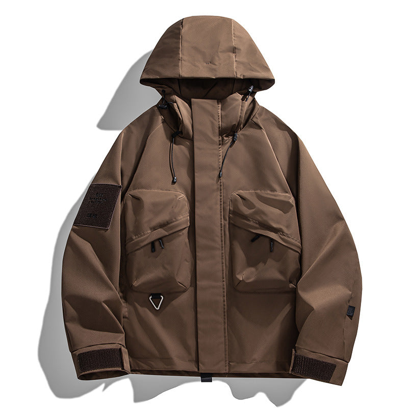 Men's Technical Utility Hoodie with Multifunctional Pockets Shop Velvia