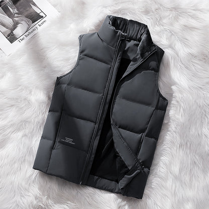Women's quilted vest with thermal insulation and stand-up collar Shop Velvia