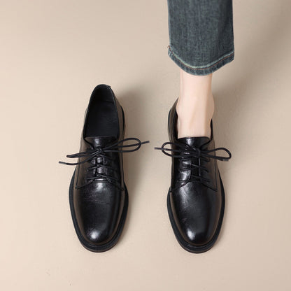 Women Classic Lace-up Shoes Made of Leather Shop Velvia