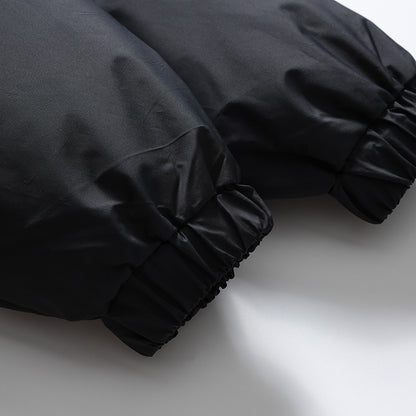 Unisex Padded Hoodie-Anorak with Half Zip, Kangaroo Pocket and Drawstring Shop Velvia