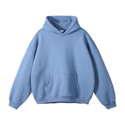 Unisex loosely cut hoodie made of organic cotton with kangaroo pocket Shop Velvia