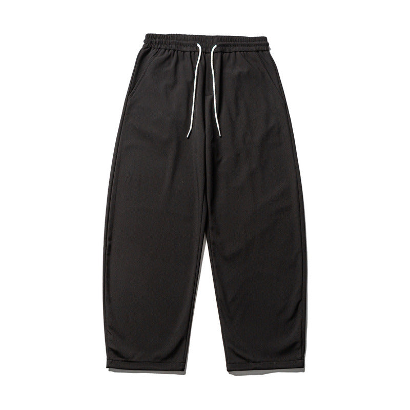 Men's Casual Jogging Pants with Elastic Waistband and Drawstring Shop Velvia