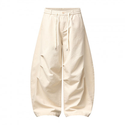 Unisex Oversize Balloon Pants with drawstring waistband and boxy silhouette Shop Velvia
