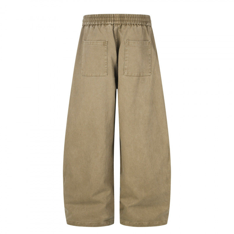 Unisex Wide Cut Lounge Pants with Drawstring and Extra Wide Leg Shop Velvia