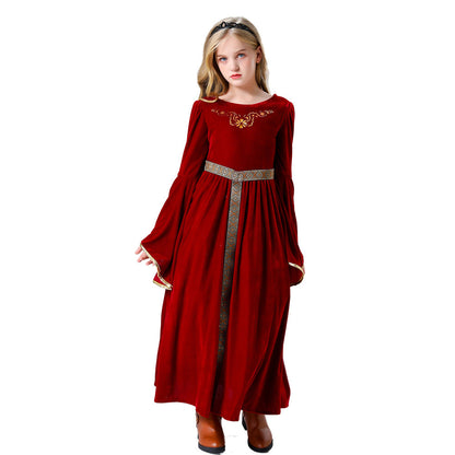 Girls Fairy-tale Velvet Dress with Elegant Details Shop Velvia