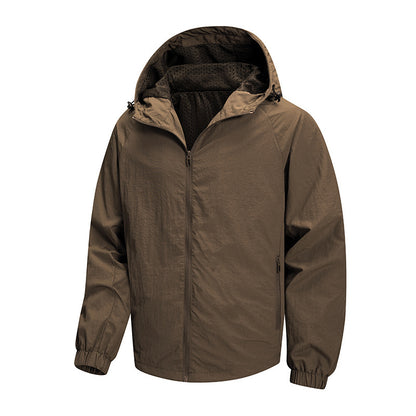 Men's Ultralight Packable Hoodie Jacket with Breathable Mesh Lining Shop Velvia