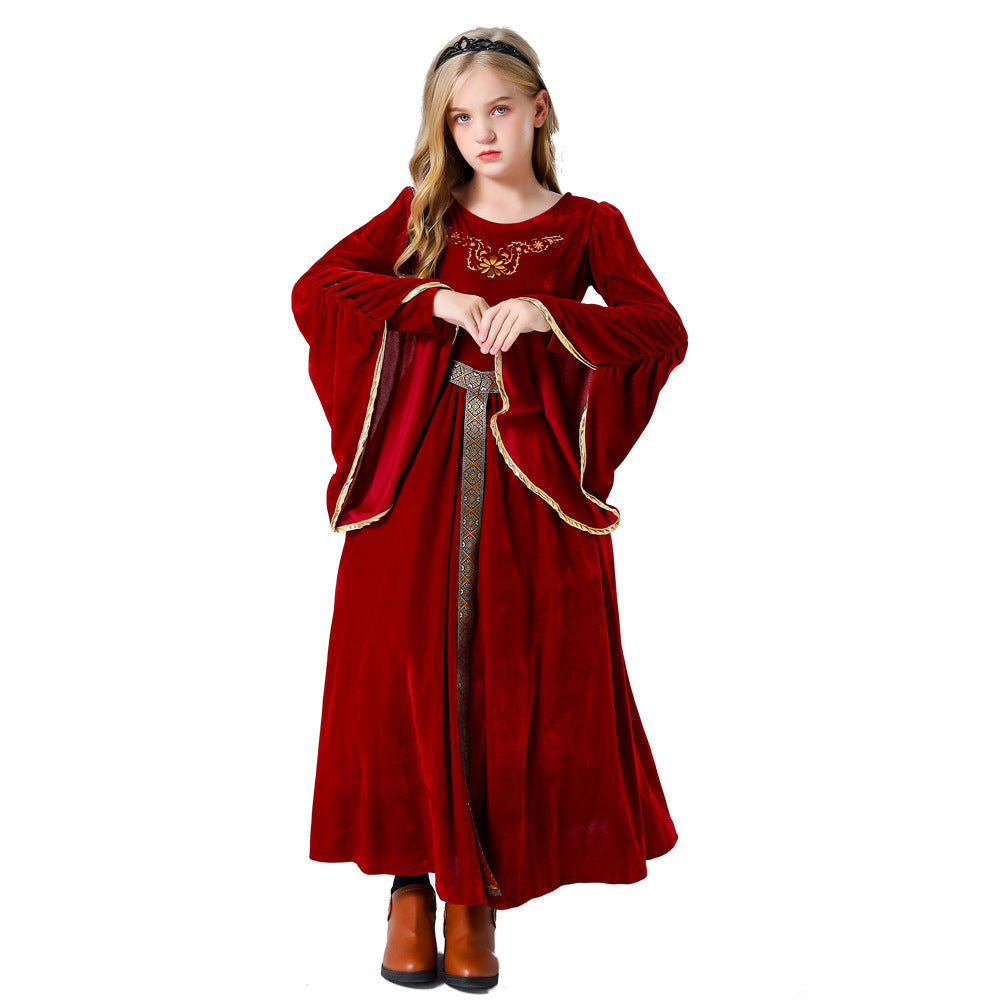 Girls Fairy-tale Velvet Dress with Elegant Details Shop Velvia