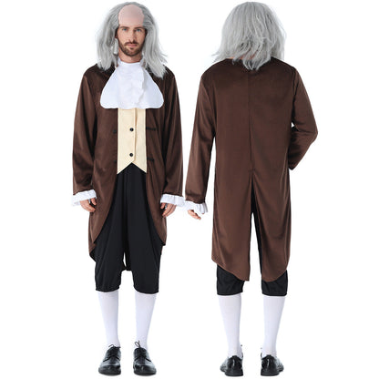 Men's historical costume with elegant tailcoat and baggy trousers Shop Velvia