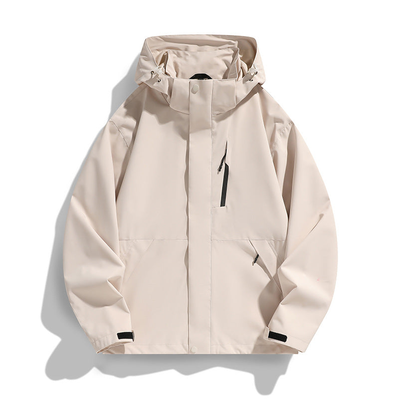 Women Oversize Softshell Hooded Jacket with Drop Shoulder, Concealed Zippers and Drawstring Shop Velvia