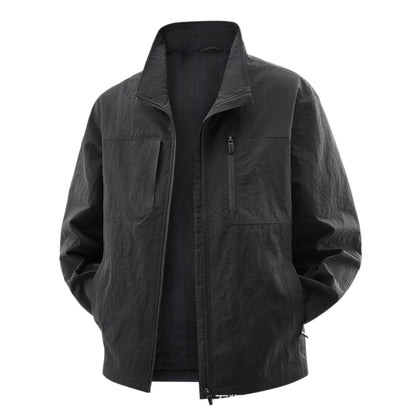 Men's Lightweight Field Utility Jacket with Mesh Lining, Stand-Up Collar and Zipper Pockets Shop Velvia