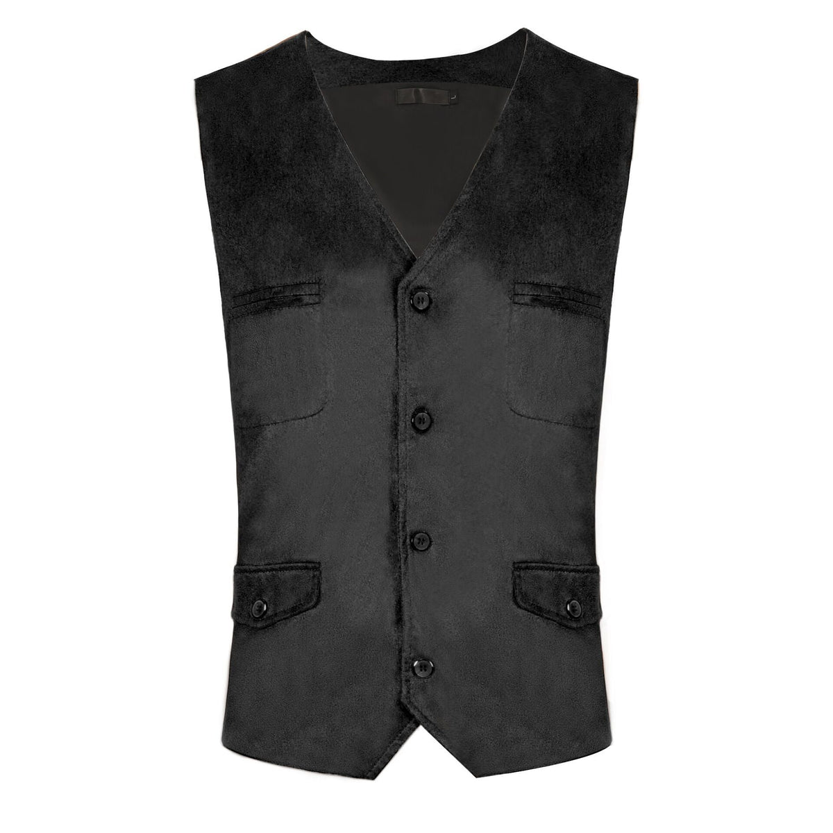 Unisex sleeveless lacing vest in historical LARP design with concealed zipper and metal eyelets Shop Velvia