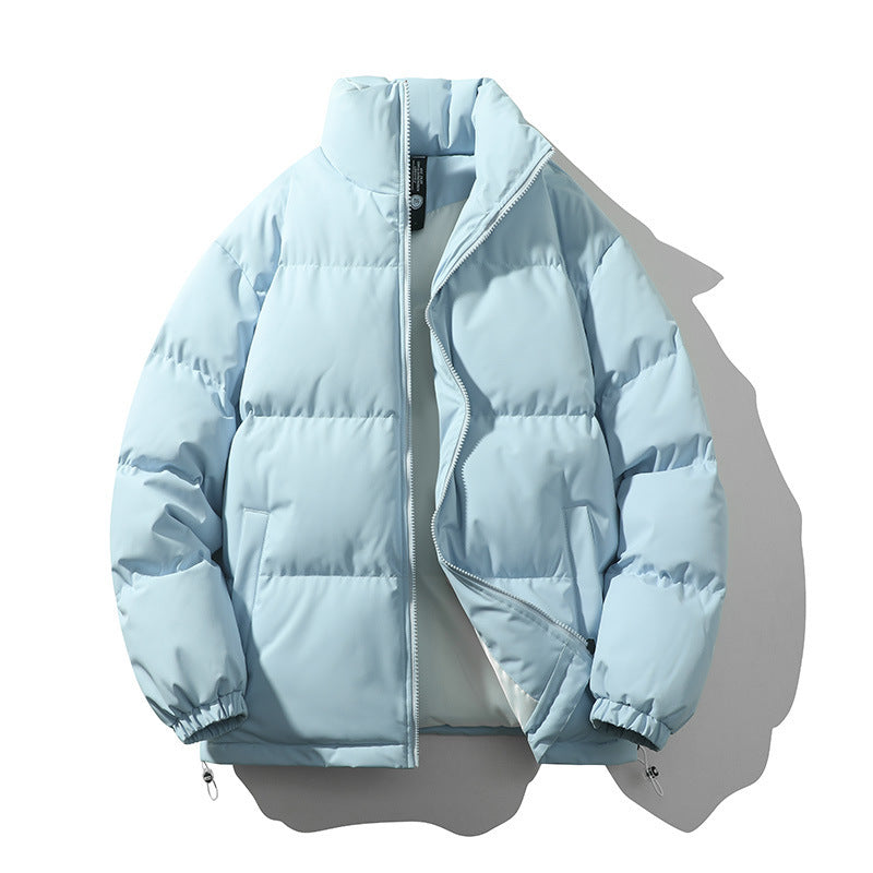 Unisex Padded Quilted Transitional Jacket with High Collar and Adjustable Hem Shop Velvia