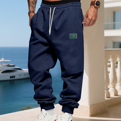 Men's comfortable joggers with adjustable waistband and practical side pockets Shop Velvia