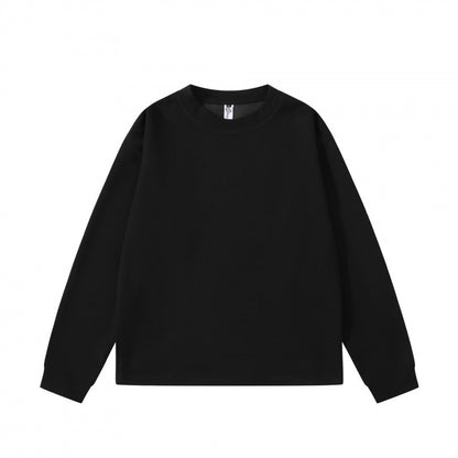 Unisex Oversized-Long Sleeve-Sweatshirt with Round Neck, French-Terry Quality and Ribbed Cuffs Shop Velvia