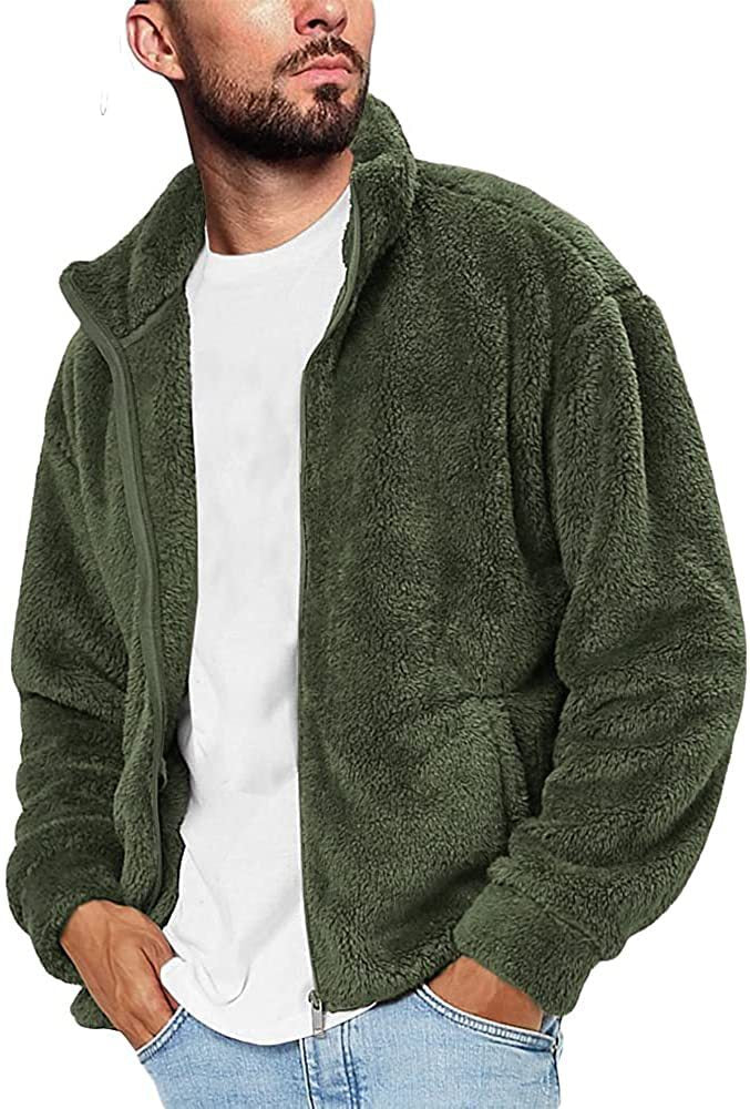Men's fleece jacket with soft lining and practical pockets Shop Velvia