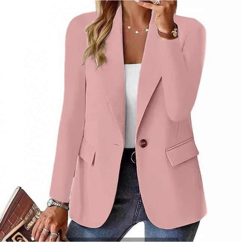 Women Modern Tailored Blazer with Elegant Button Details Shop Velvia