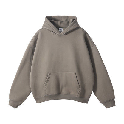 Unisex loosely cut hoodie made of organic cotton with kangaroo pocket Shop Velvia