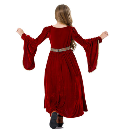 Girls Fairy-tale Velvet Dress with Elegant Details Shop Velvia