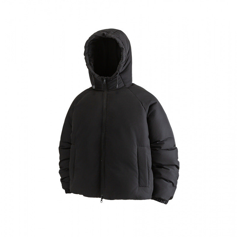 Women's Lightweight Boxy Quilted Hoodie Jacket with Drawstring, Concealed Zipper and Elastic Cuffs Shop Velvia