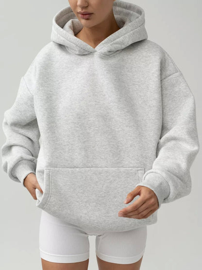 Women Oversize Hoodie made of high-quality cotton blend Shop Velvia