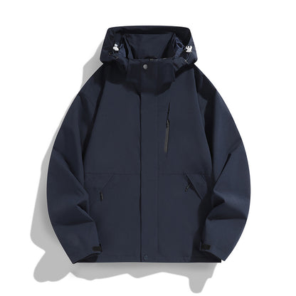 Women Oversize Softshell Hooded Jacket with Drop Shoulder, Concealed Zippers and Drawstring Shop Velvia