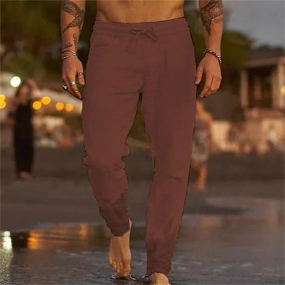 Shop Velvia | Casual Linen Pants for Men