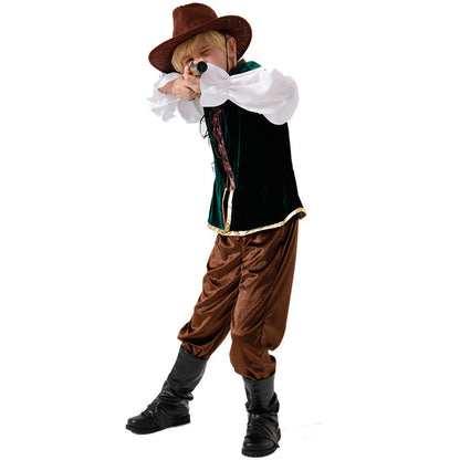 Boys Wild West Costume with Hat and Pistol Shop Velvia