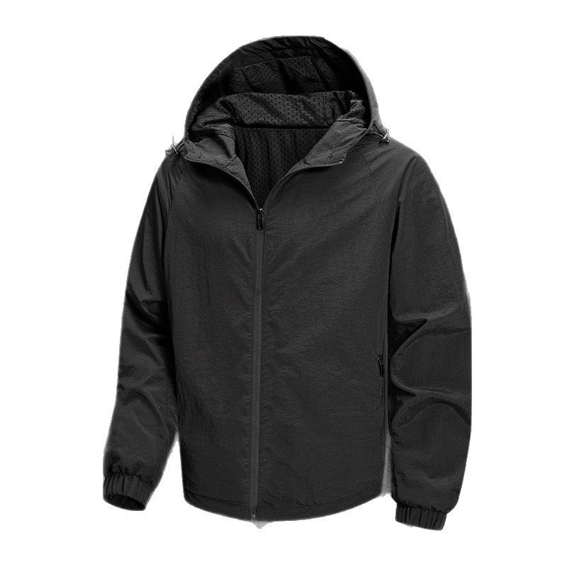 Men's Ultralight Packable Hoodie Jacket with Breathable Mesh Lining Shop Velvia