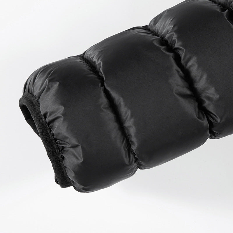 Men's ultralight quilted down jacket with hood, wind-resistant outer shell and packing function Shop Velvia