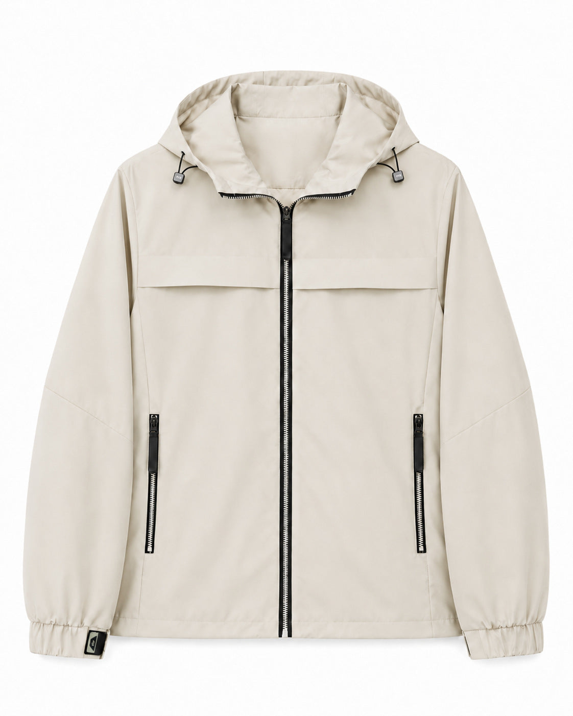 Men's lightweight water-repellent hooded softshell jacket with zip pockets Shop Velvia