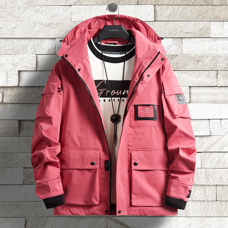 Men's Urban Tech Parka with hood, multifunctional pockets and thermal insulation Shop Velvia