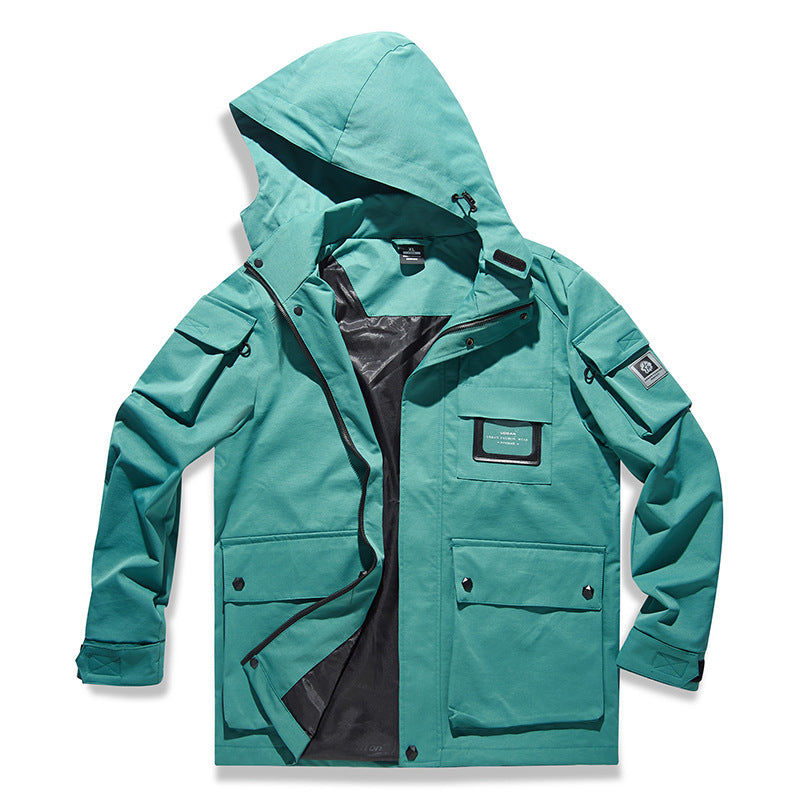 Men's Urban Tech Parka with hood, multifunctional pockets and thermal insulation Shop Velvia