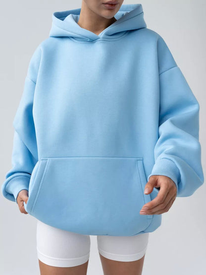 Women Oversize Hoodie made of high-quality cotton blend Shop Velvia