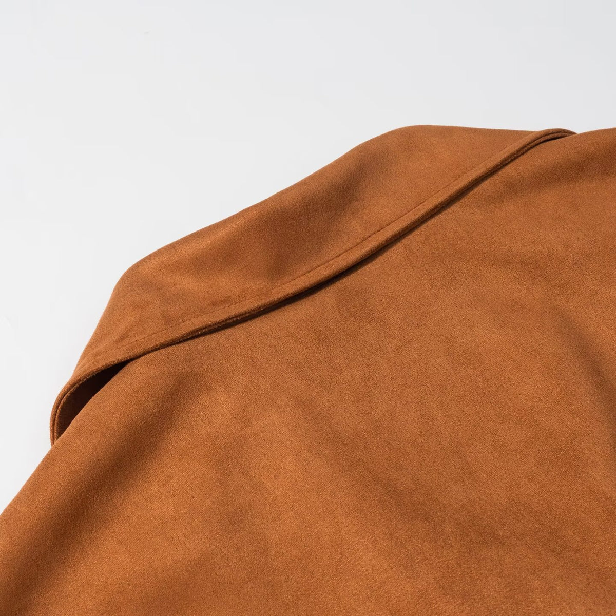 Women Short Suede Biker Jacket with Oversized Silhouette and Long Fringes Shop Velvia