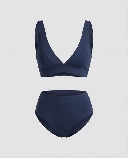 Women's Bikini V-Neck Pre-Shaped Cups