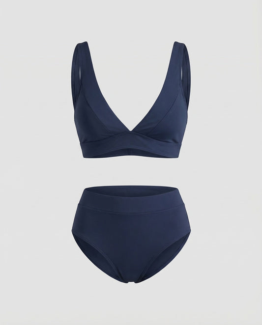 Women's Bikini V-Neck Pre-Shaped Cups